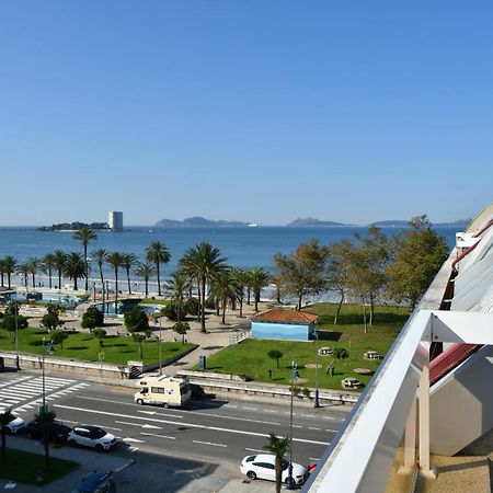 Primera Linea De Playa Samil Costa Con Garaje Incluido Vigo Ngoại thất bức ảnh