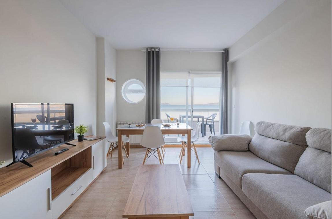 Primera Linea De Playa Samil Costa Con Garaje Incluido Vigo Ngoại thất bức ảnh